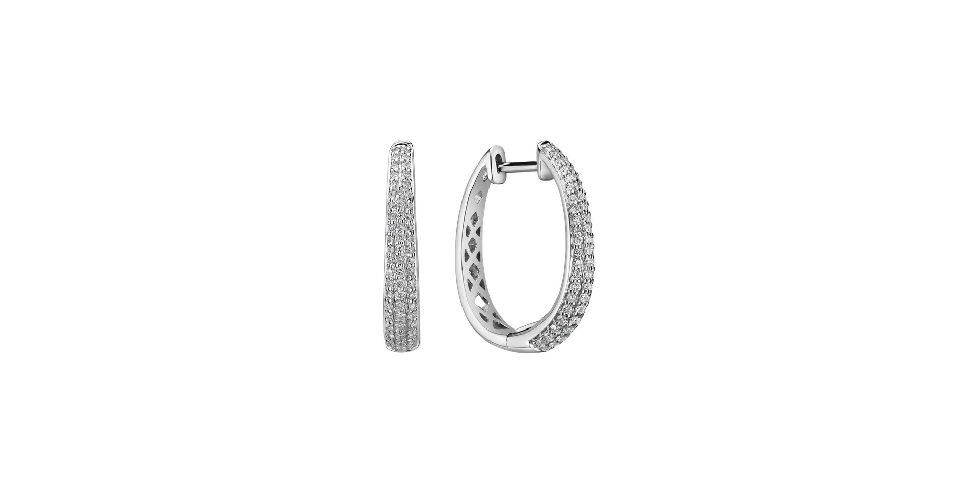 Diamond earrings Eden Diamonds