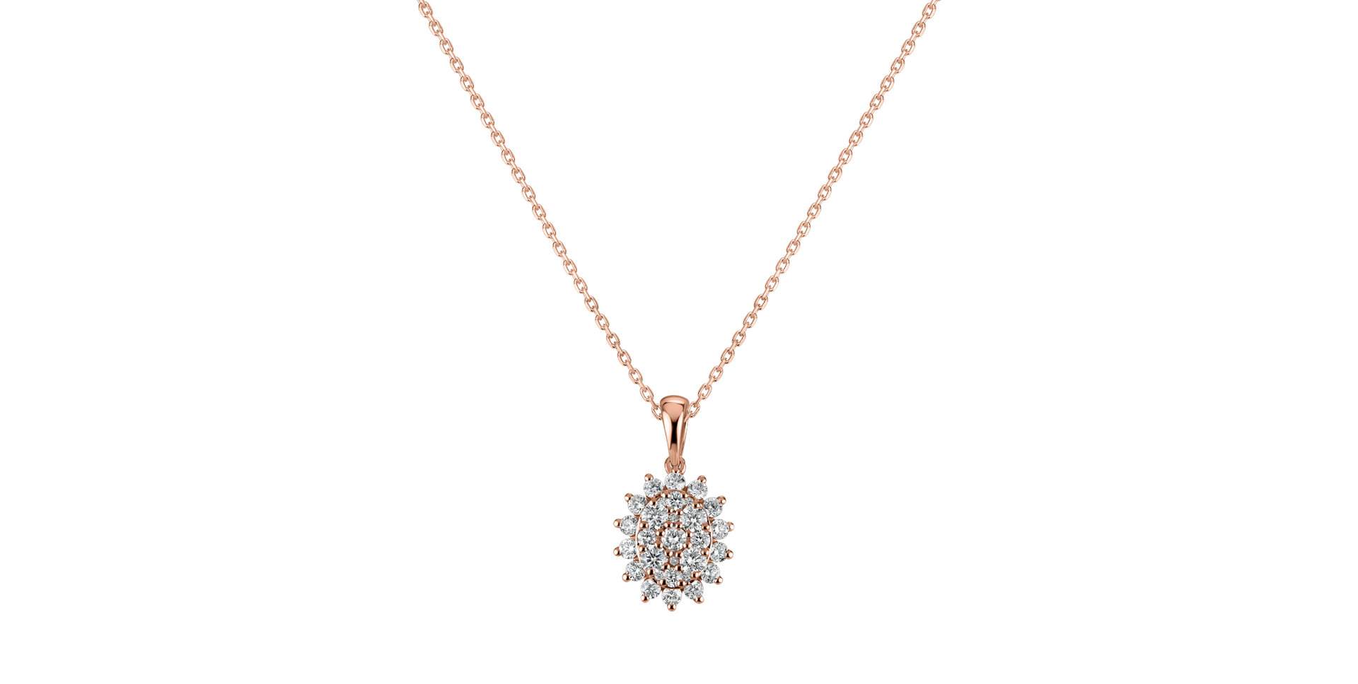 Diamond pendant Midnight Star