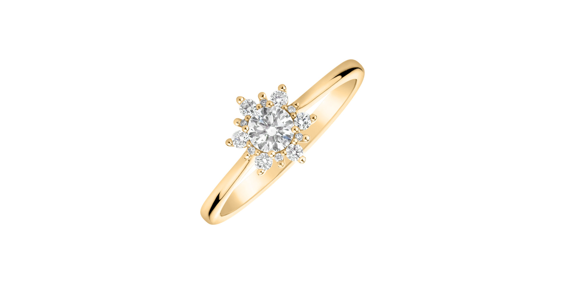 Diamond ring Glowing Starlet