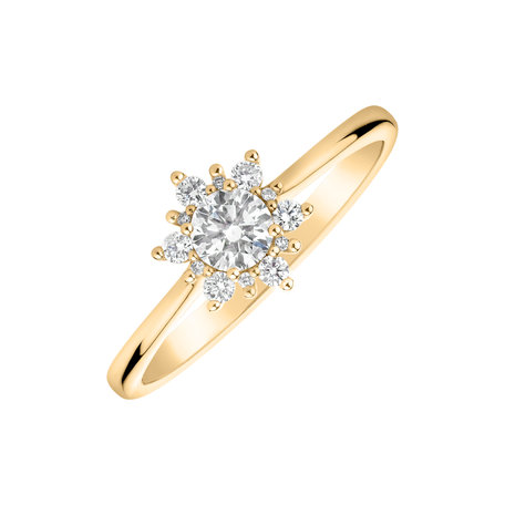 Diamond ring Glowing Starlet
