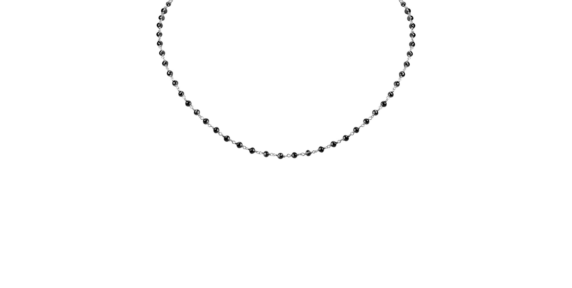 Diamond necklace Dark Melody