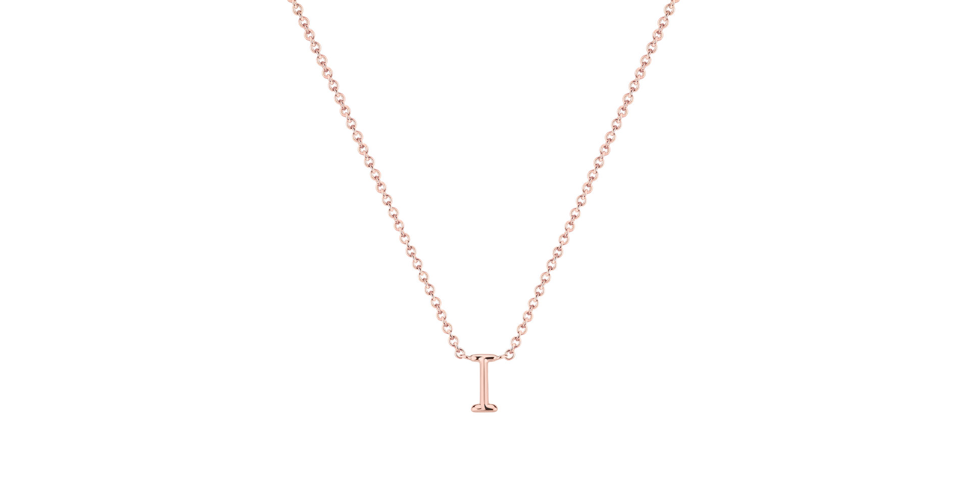 Diamond necklace Round Line I