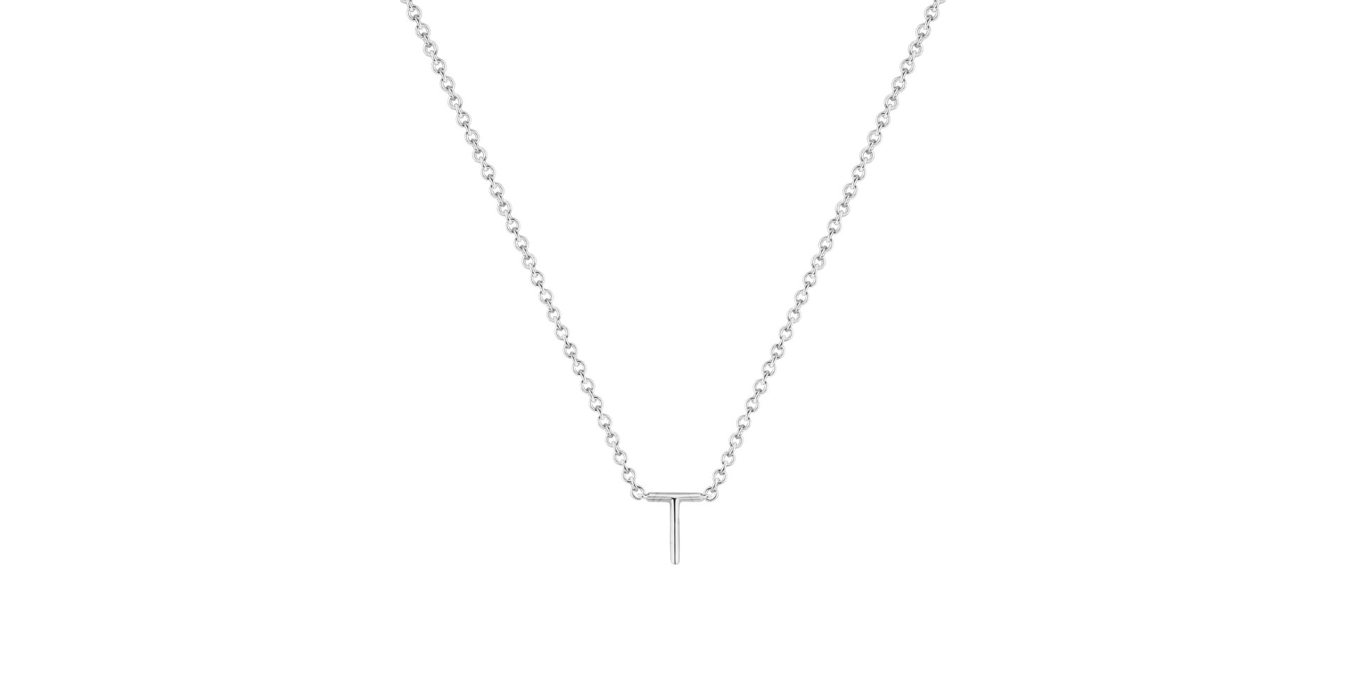 Diamond necklace Round Line T