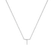 Diamond necklace Round Line T4