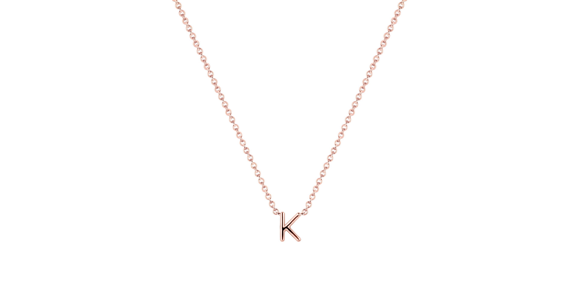 Diamond necklace Round Line K