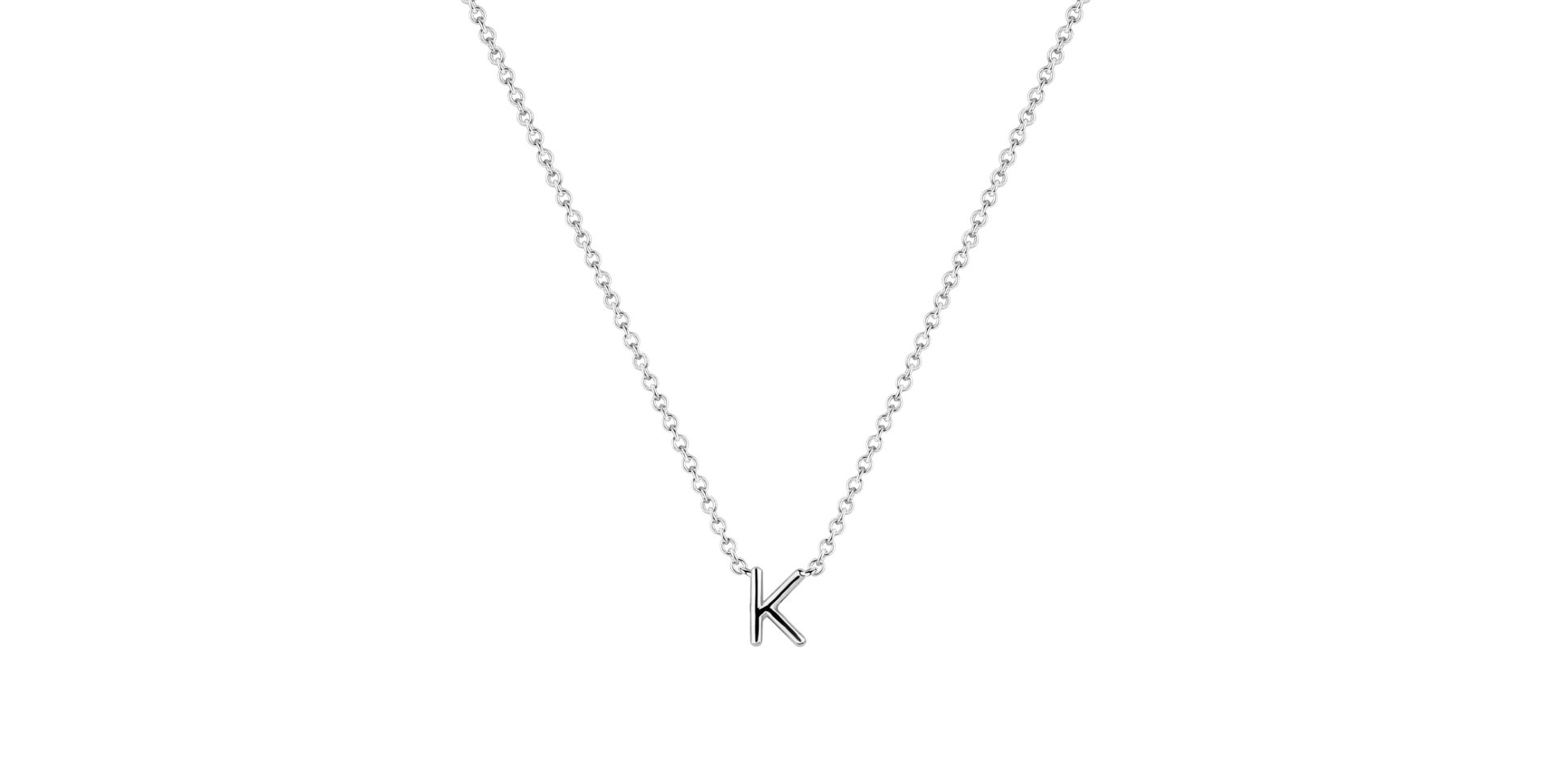 Diamond necklace Round Line K