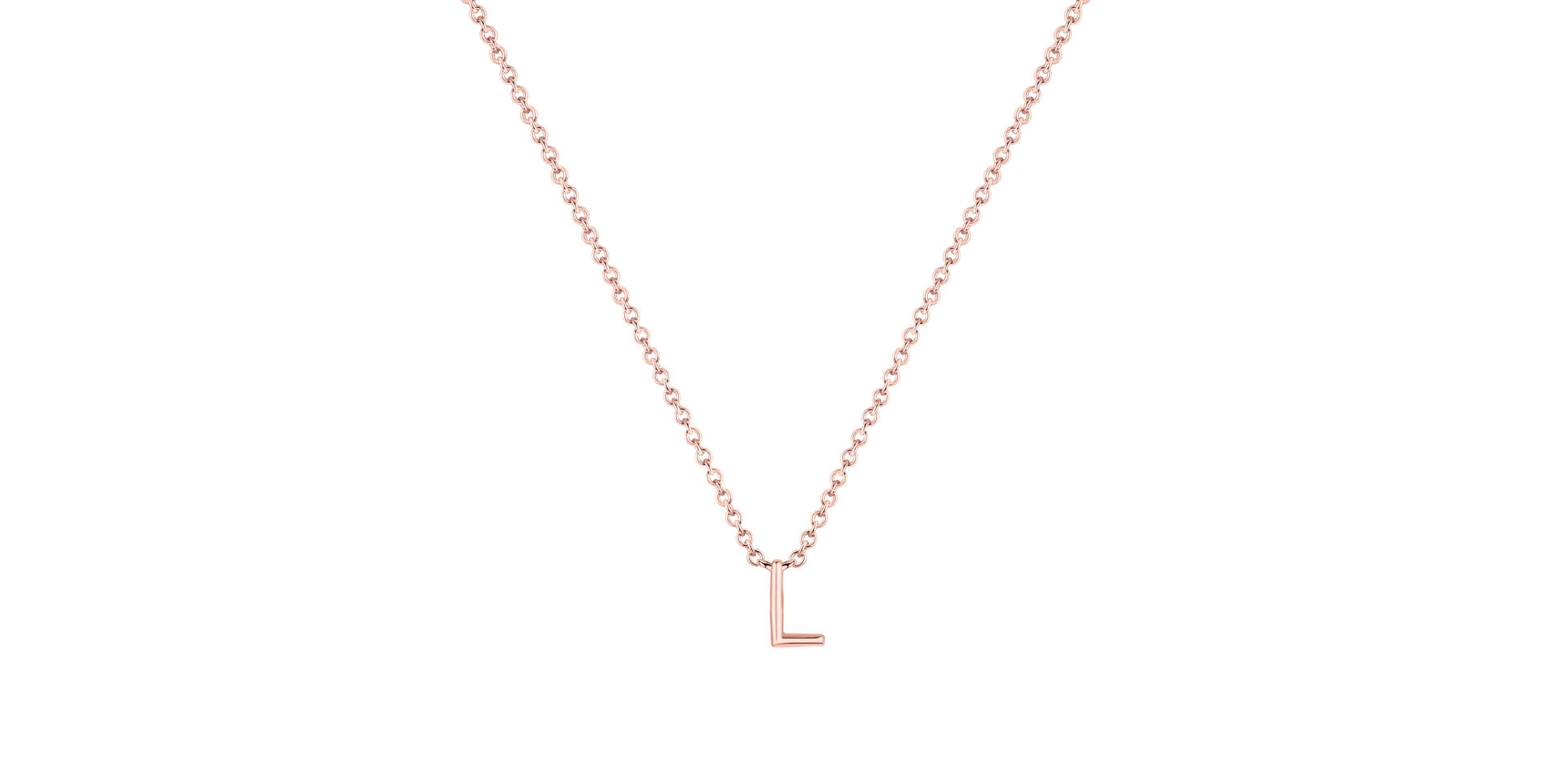 Diamond necklace Round Line L