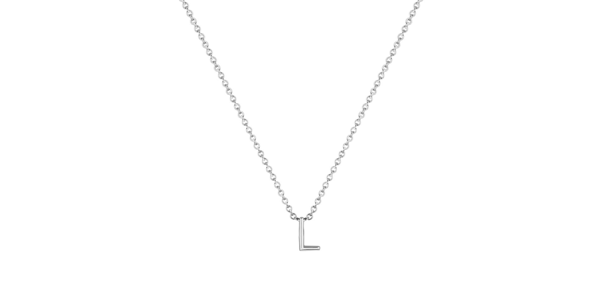 Diamond necklace Round Line L