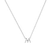 Diamond necklace Round Line M4