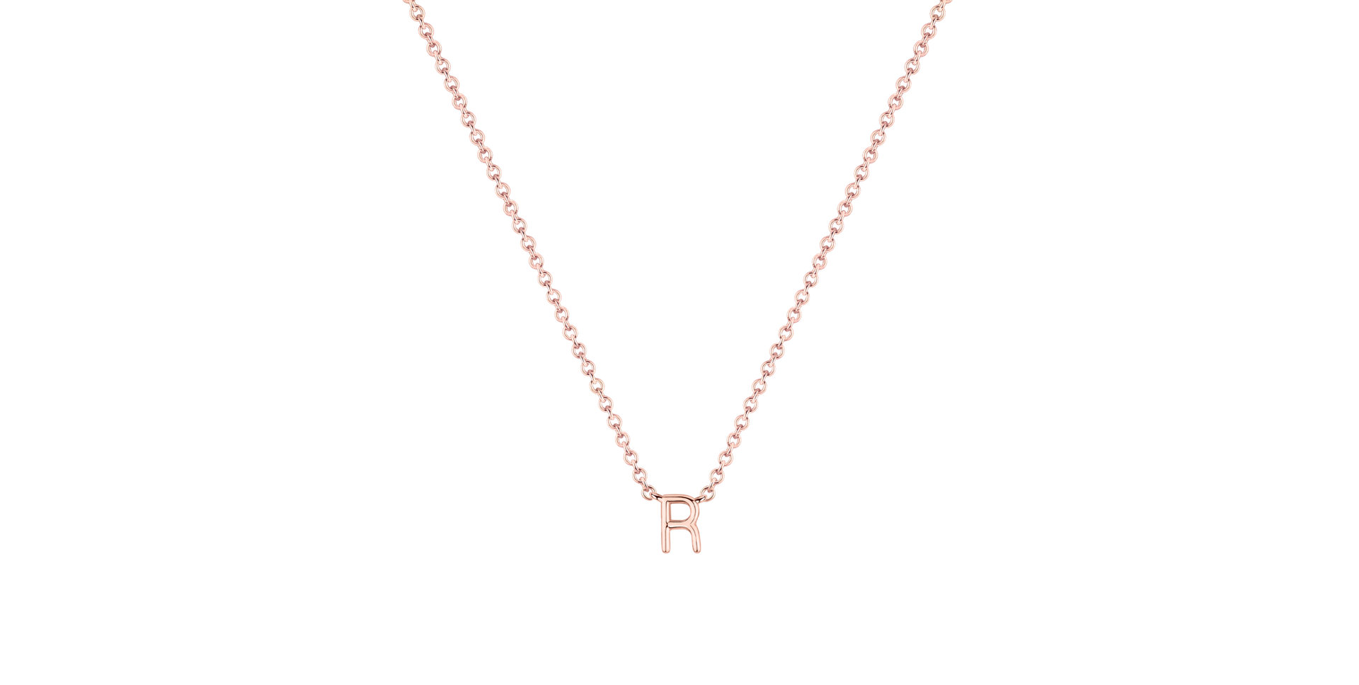 Diamond necklace Round Line R