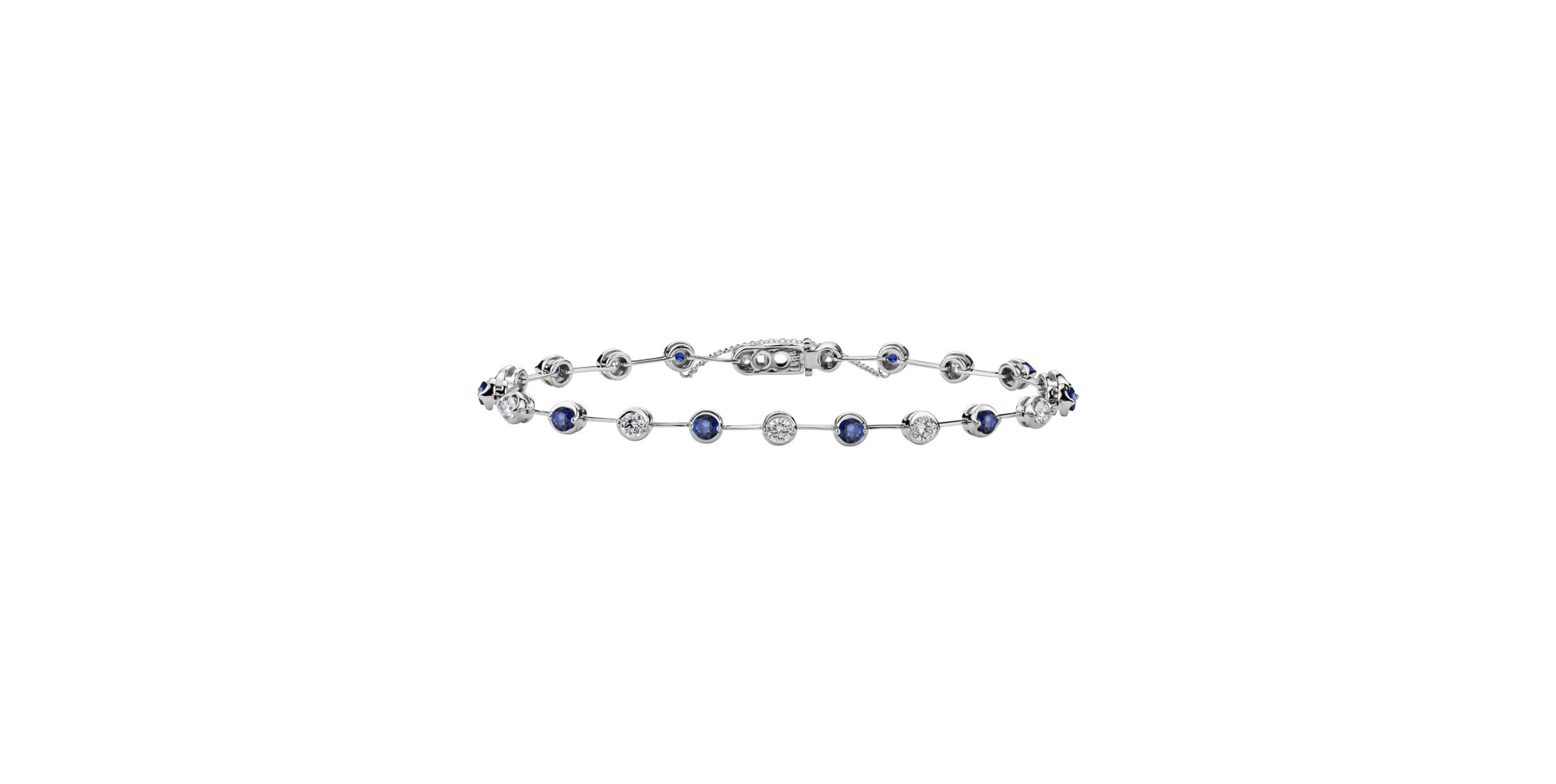 Diamond bracelet with Sapphire Andromeda Sin