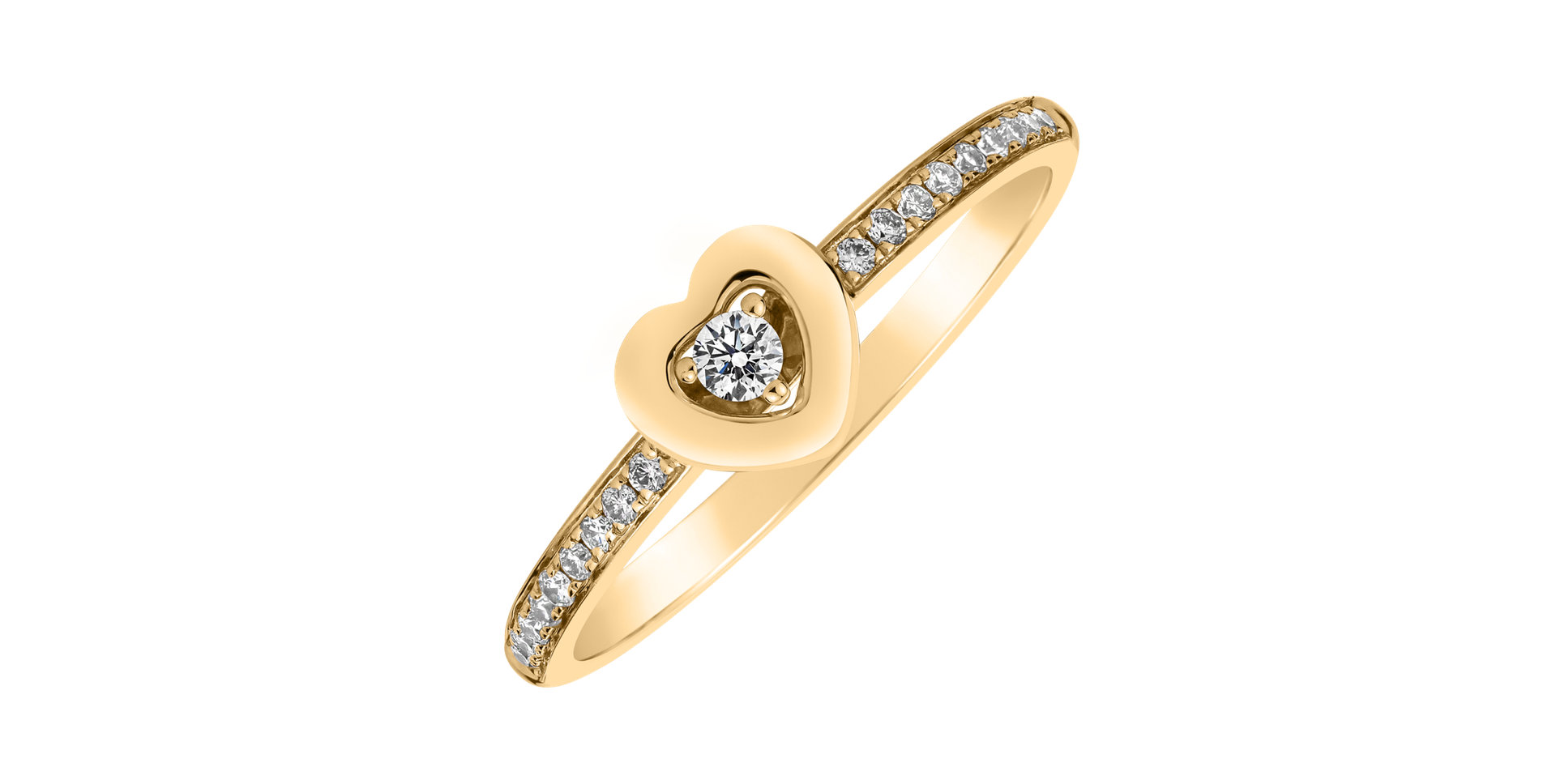 Diamond ring Tender Heart