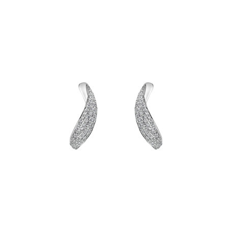 Diamond earrings Divine Moon