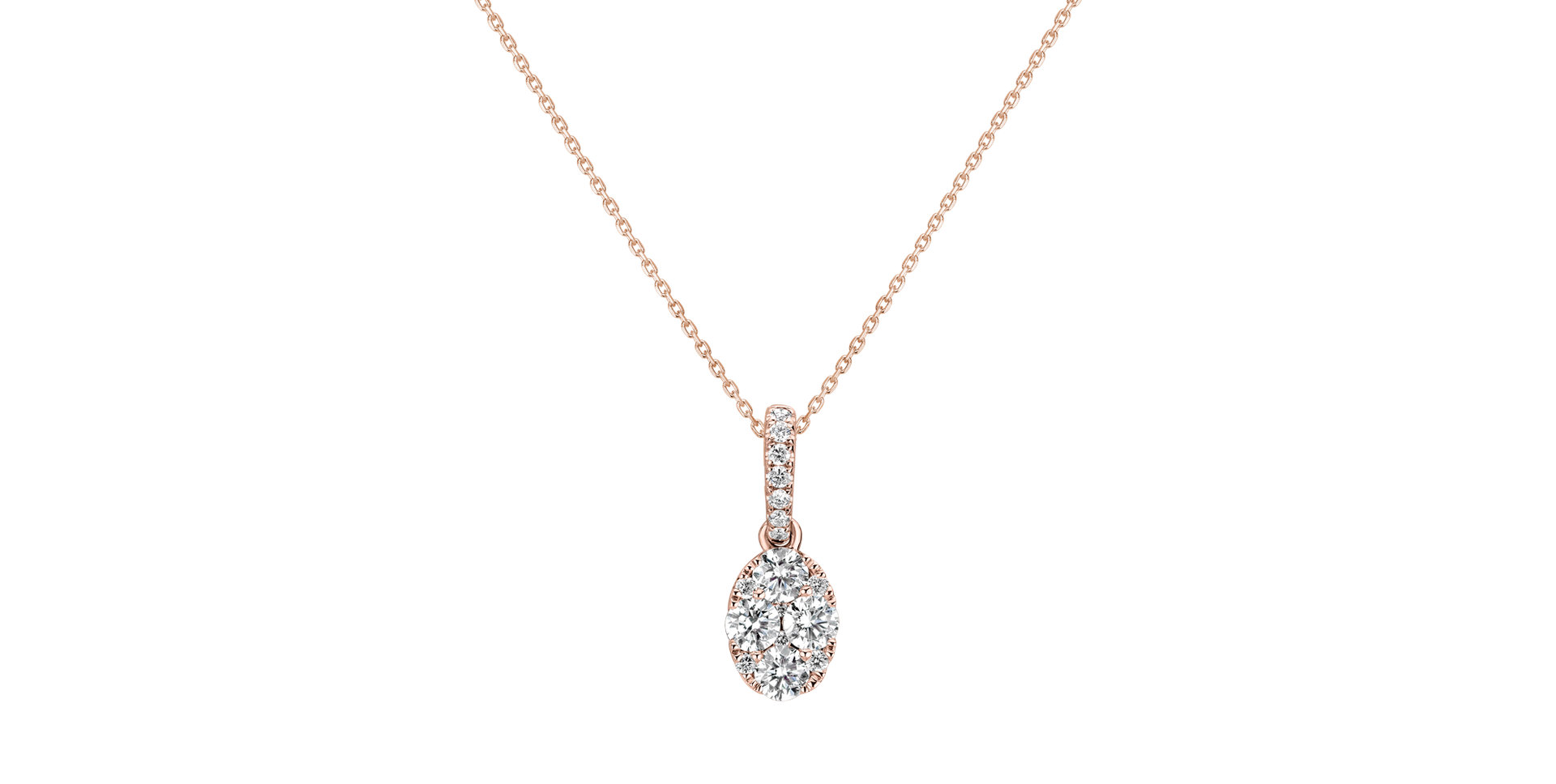 Diamond pendant Frozen Charm