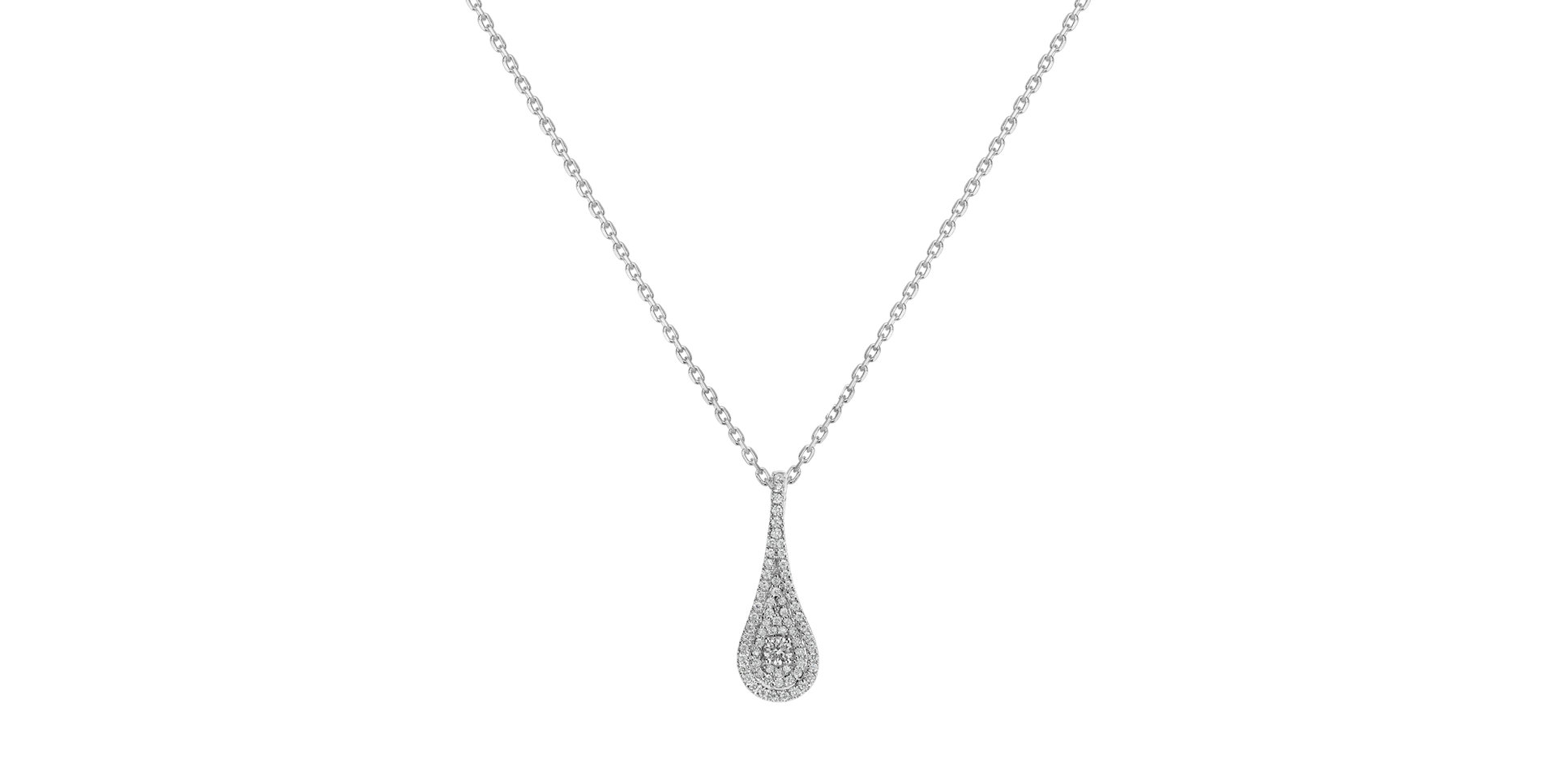 Diamond pendant Classy Drop