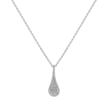 Diamond pendant Classy Drop