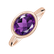 Ring with Amethyst Brazil Bonbon6