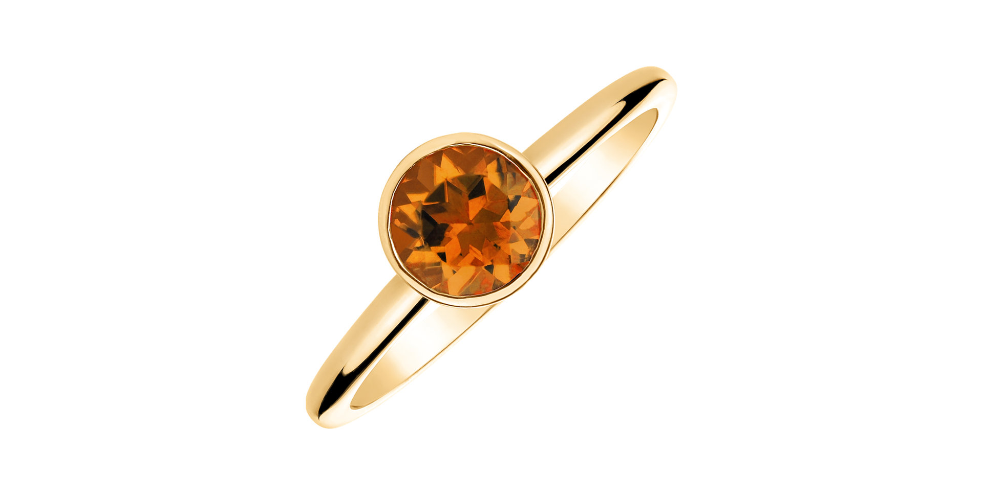 Ring with Citrine Madeira Bonbon