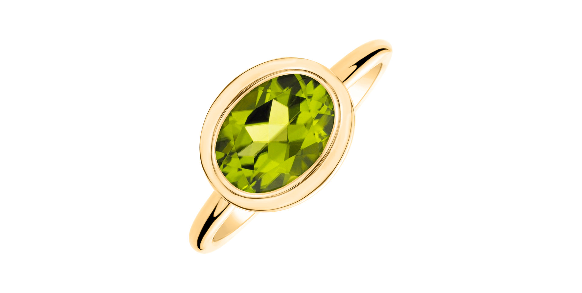 Ring with Peridot Bonbon