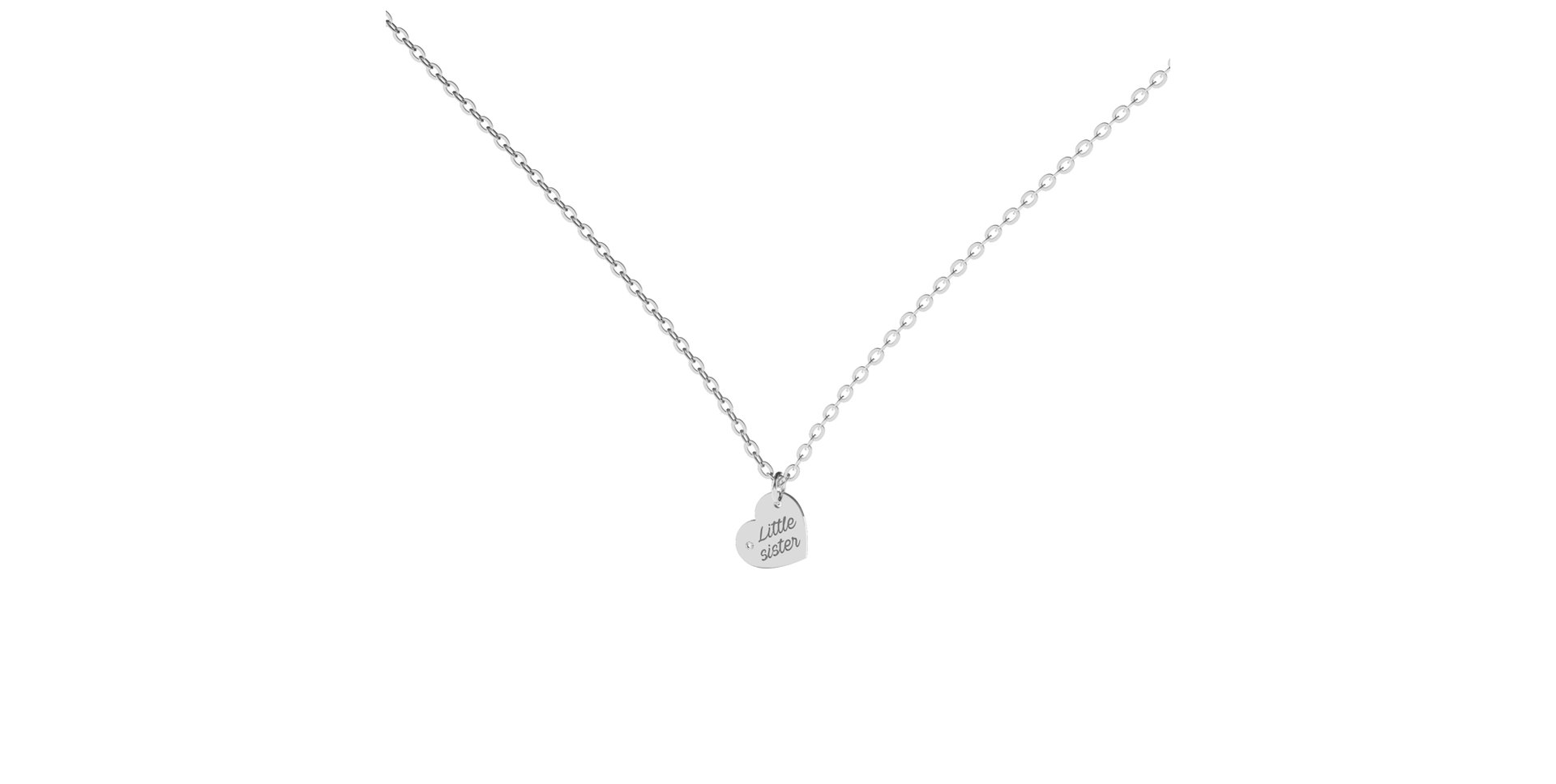 Diamond necklace Little Sister