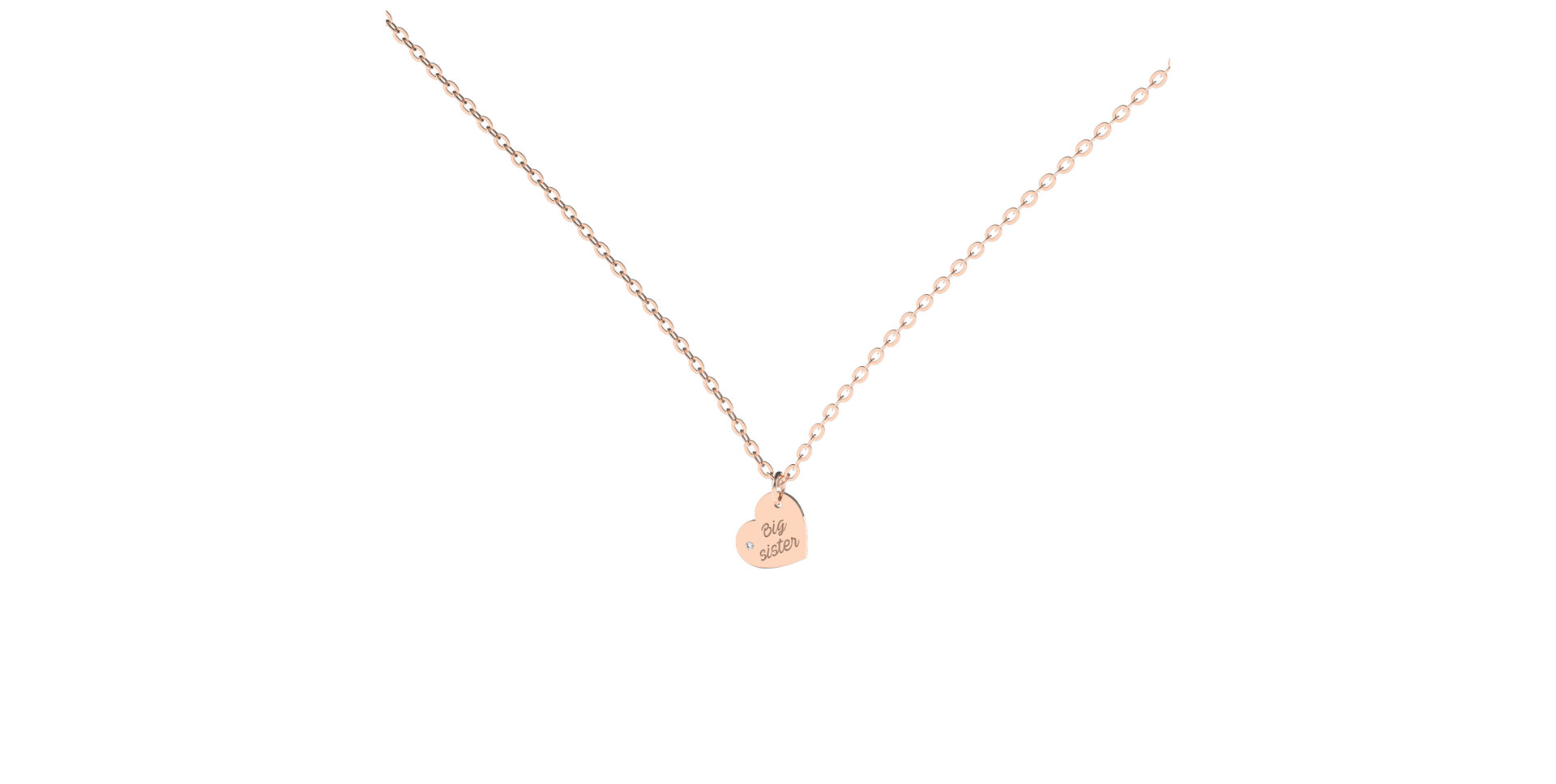 Diamond necklace Big Sister