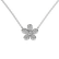 Diamond necklace Sparkling Flower5