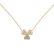 Diamond necklace Trefoil5