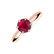Ring with Ruby Eternal Joy4