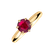 Ring with Ruby Eternal Joy4