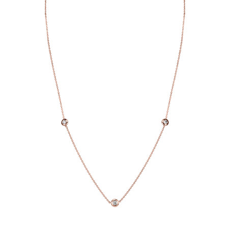 Diamond necklace Dots