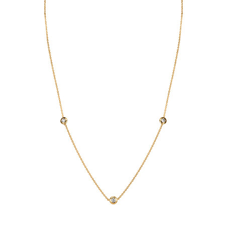 Diamond necklace Dots