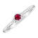 Ring with Ruby Fancy Dream4