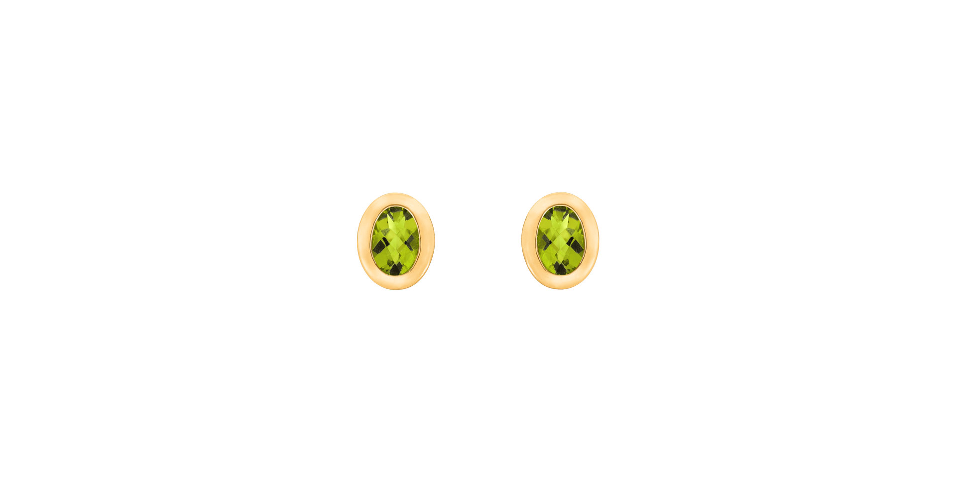 Earrings with Peridot Sweet Candy