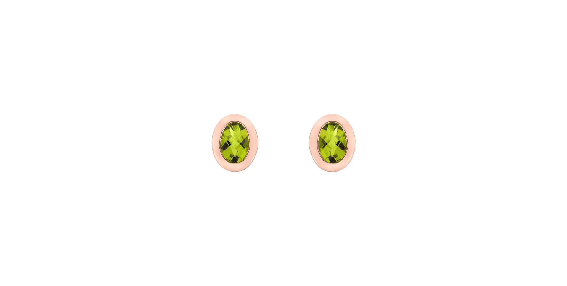 Earrings with Peridot Sweet Candy