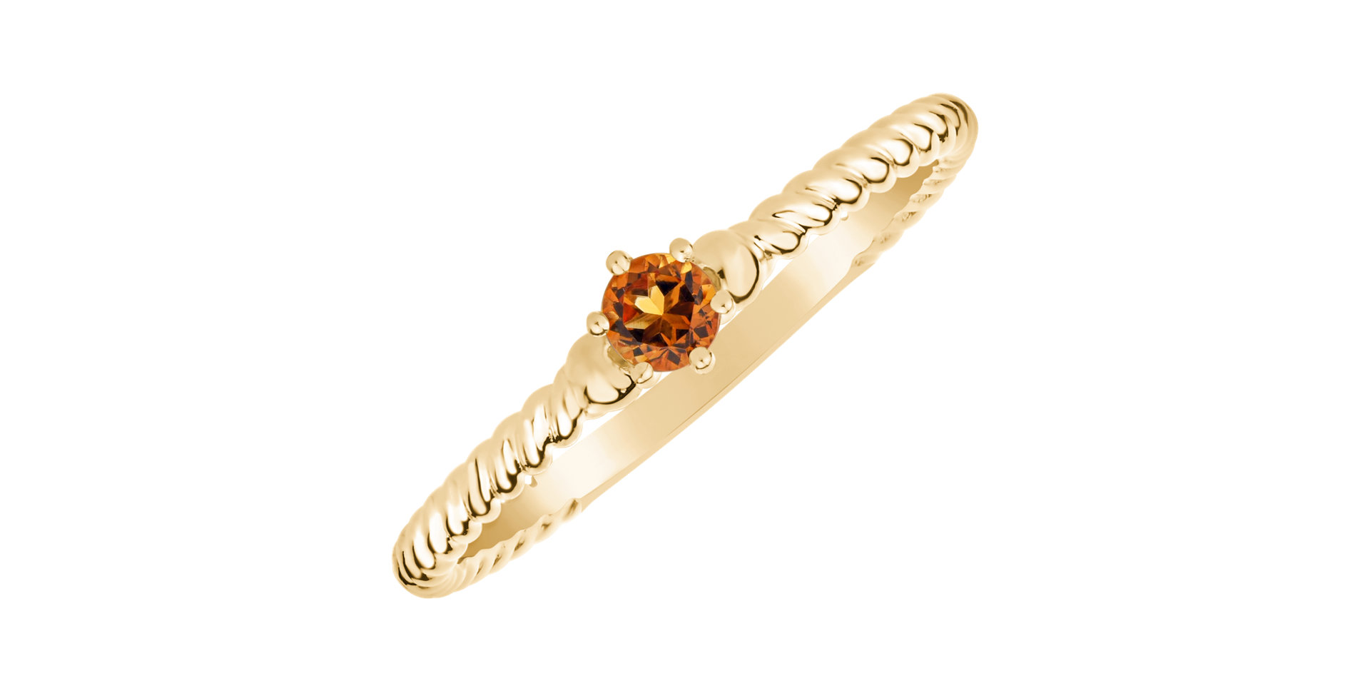 Ring with Citrine Fancy Dream