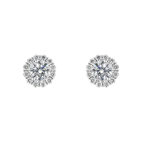 Diamond earrings Bloom Spark