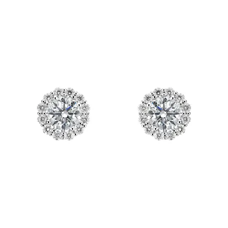 Diamond earrings Bloom Spark
