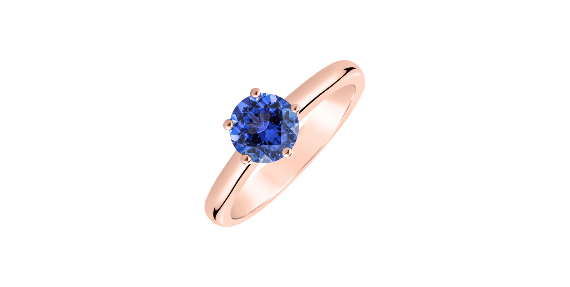 Ring with Tanzanite Peaceful Spirit