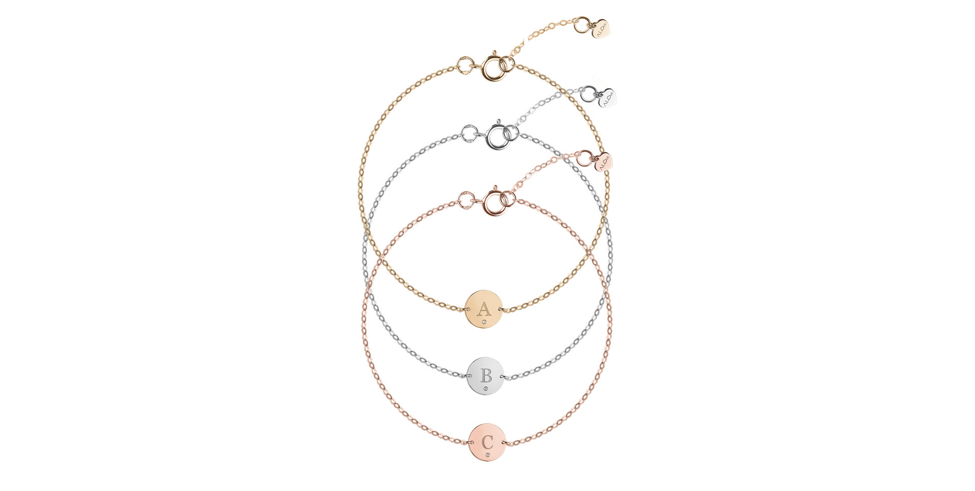 Diamond bracelet Little Coins B