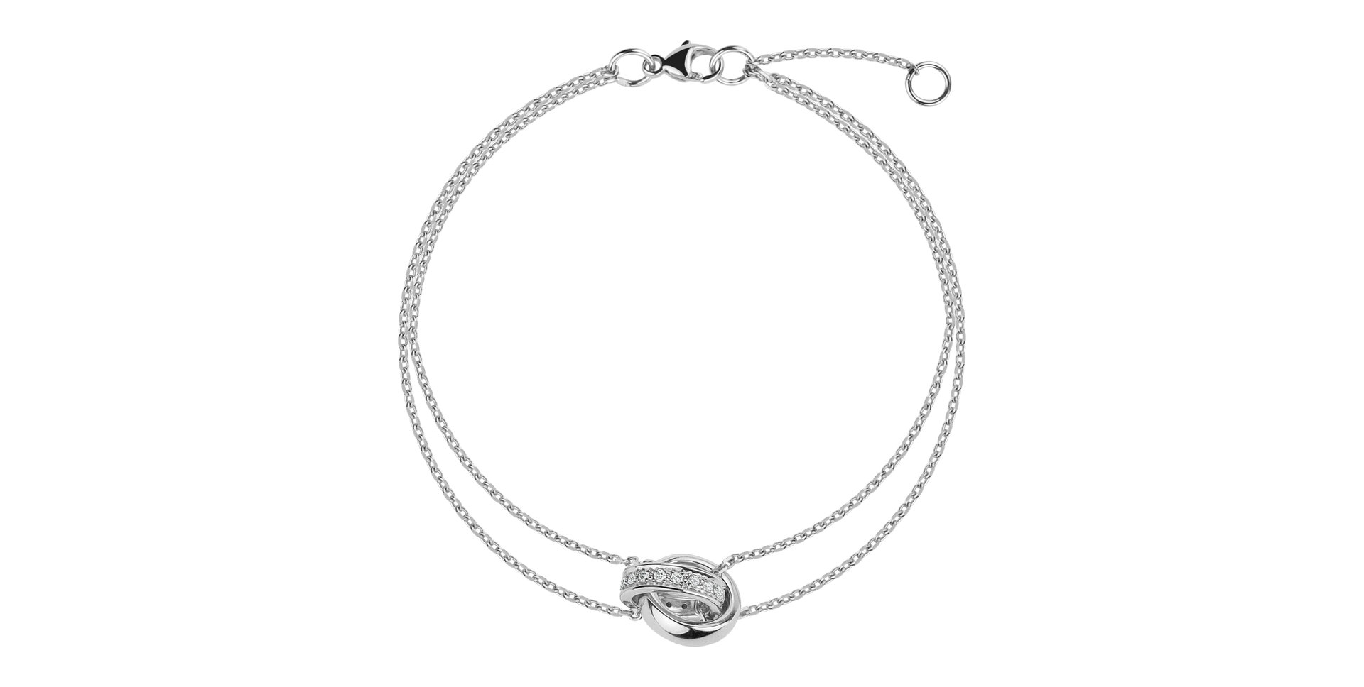 Bracelet with diamonds Bond of Despair