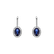 Diamond earrings with Sapphire Imperial Allegory5