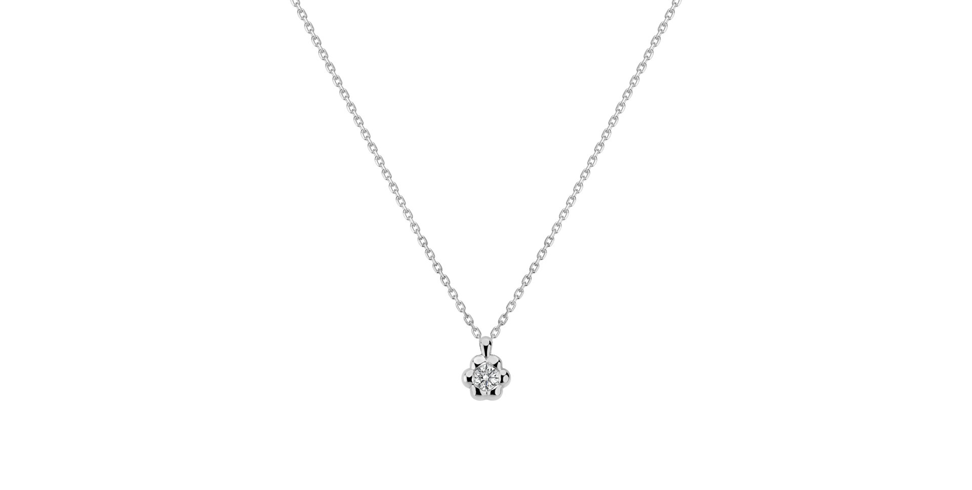 Diamond necklace Blooming Love