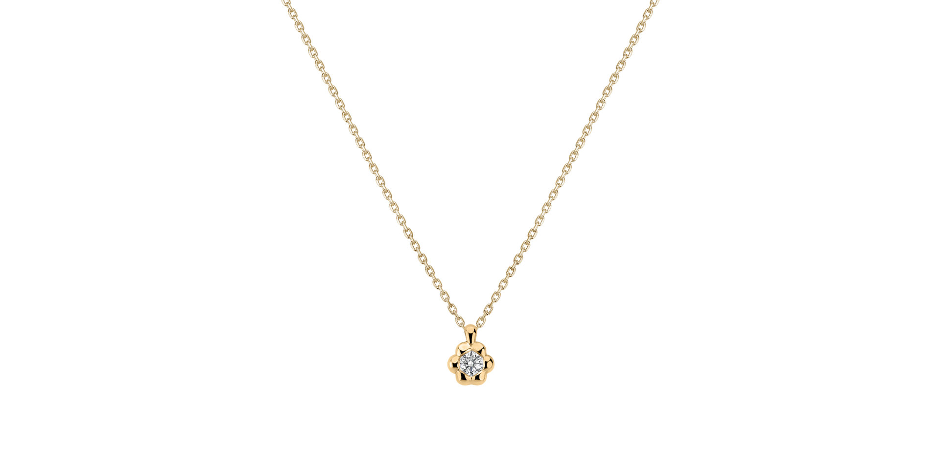 Diamond necklace Blooming Love