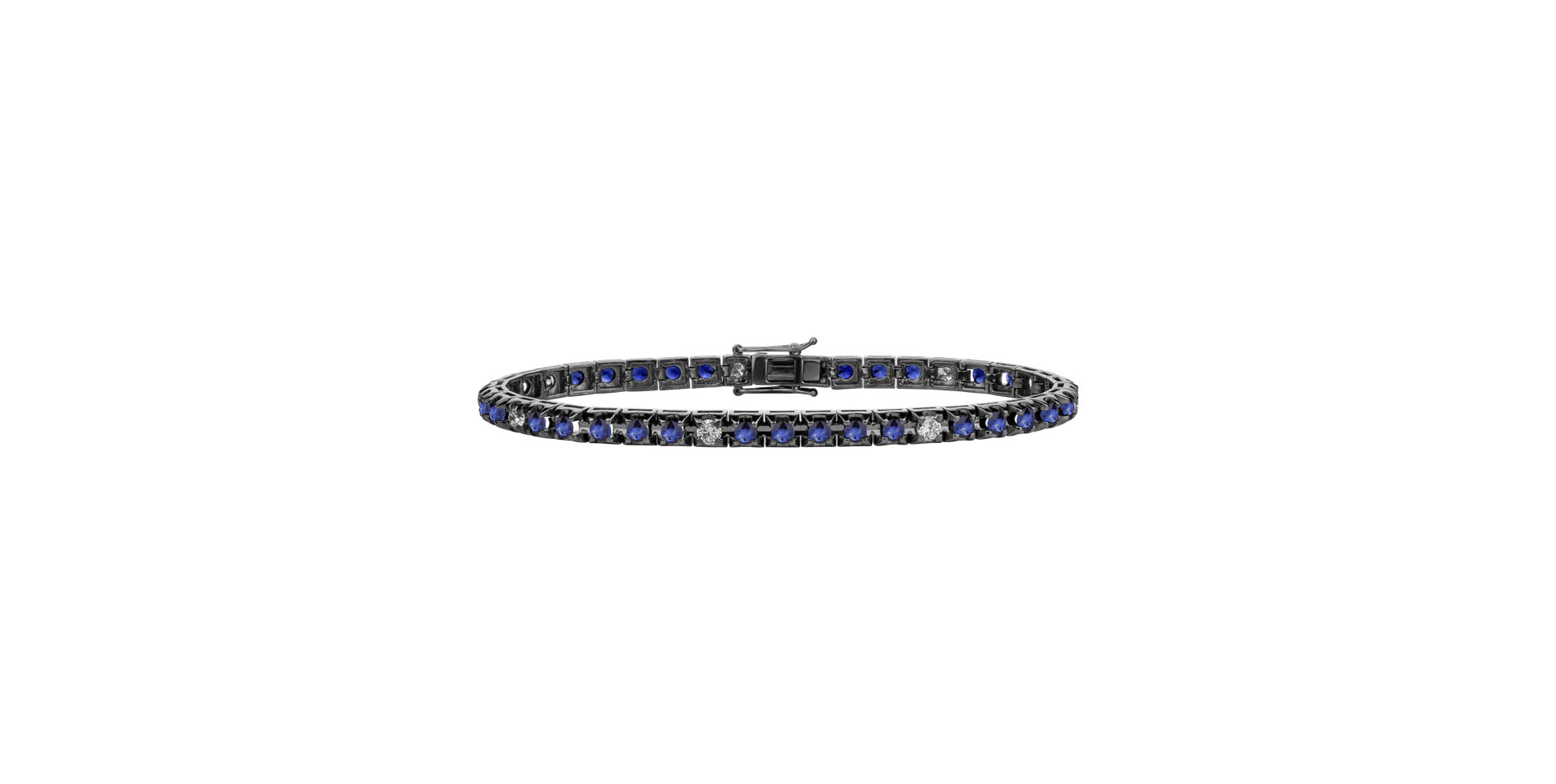 Diamond bracelet with Sapphire Ralana