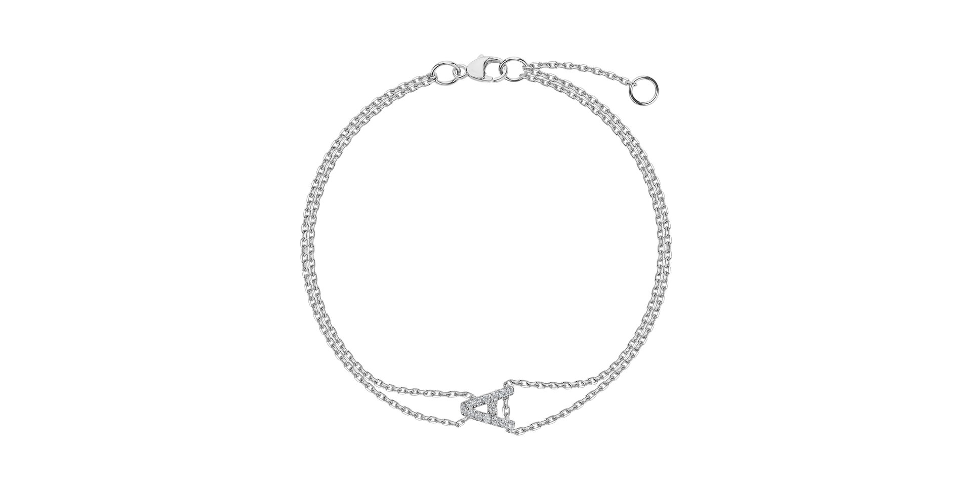 Diamond bracelet Magic Letter