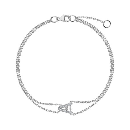 Diamond bracelet Magic Letter