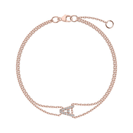 Diamond bracelet Magic Letter