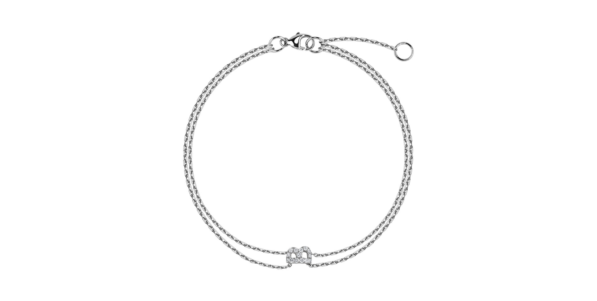Diamond bracelet Magic Letter