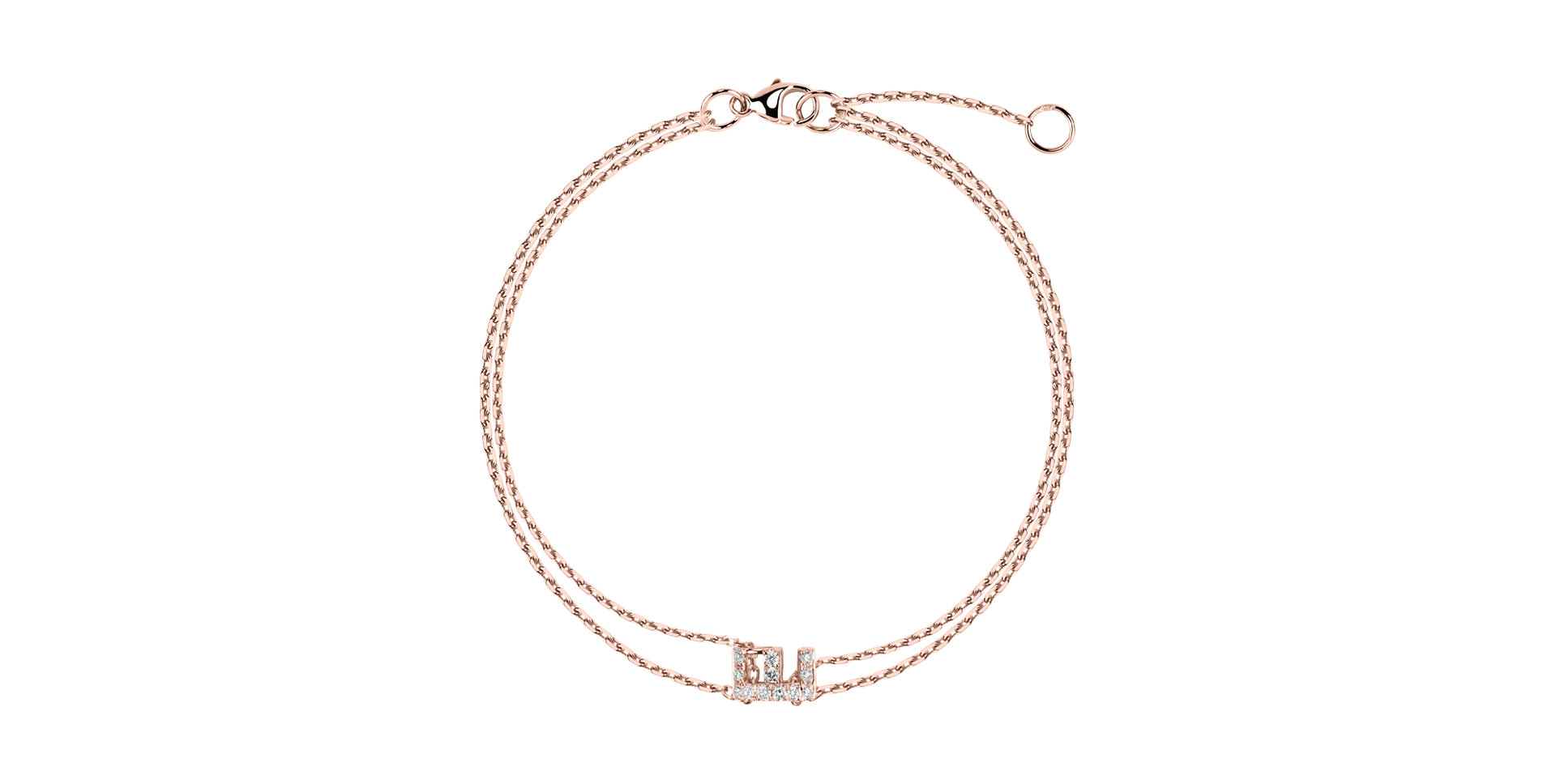 Diamond bracelet Magic Letter