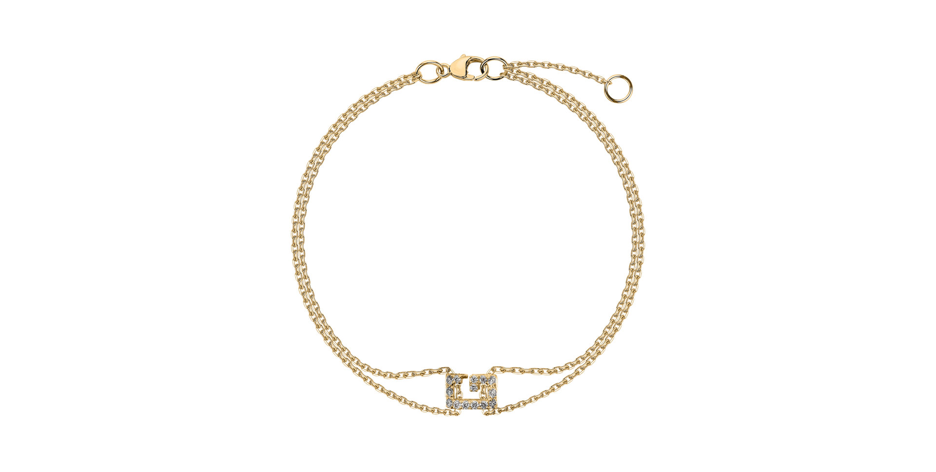 Diamond bracelet Magic Letter